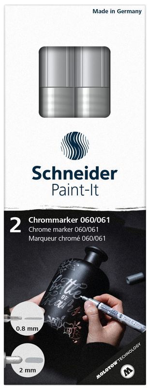 Chrómový marker Schneider Paint-it 060 / 061 - 2 mm - ML0601501