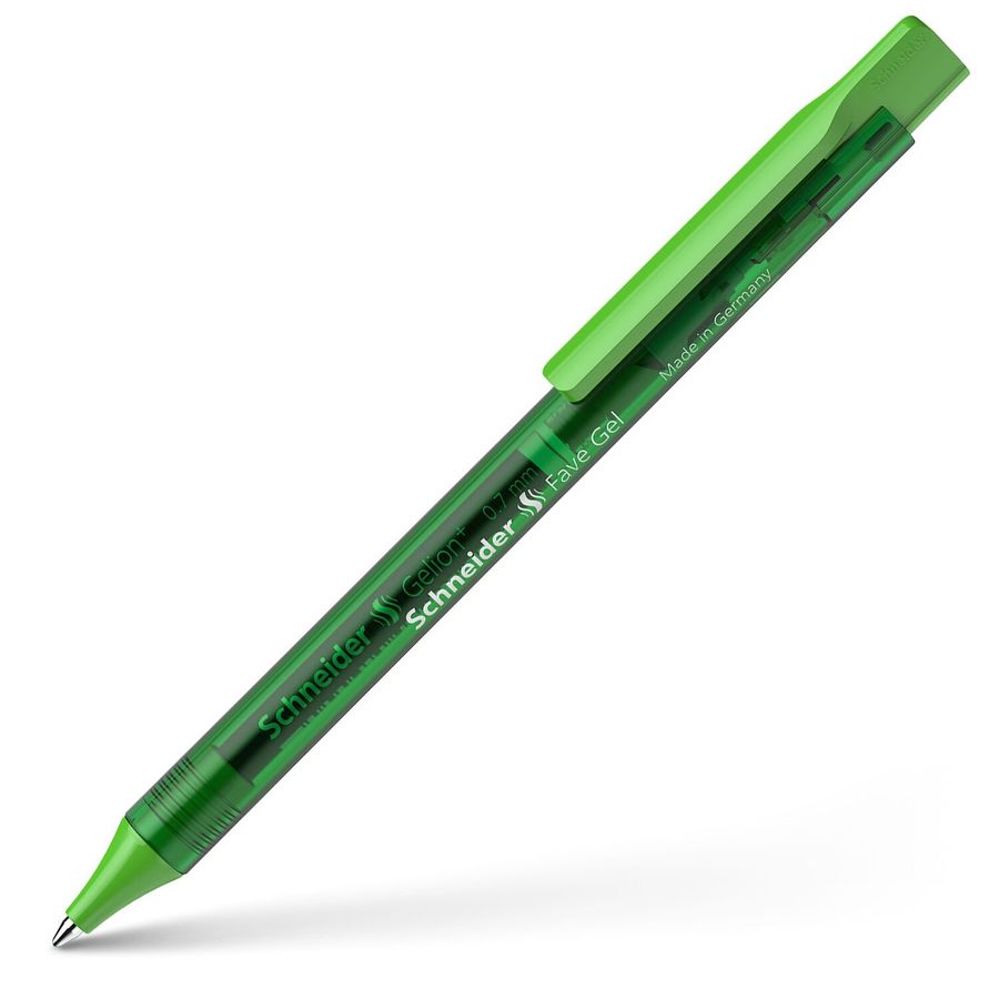 Guľôčkové pero Schneider Fave Gel zelené - 101104