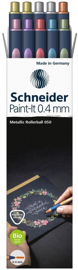 Metalický roller Schneider Paint-It 050 - Balenie 10 kusov - ML05011503