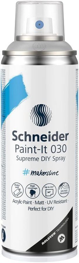 Schneider Paint-it 030 Akrylový sprej - ML03050007 - Strieborný