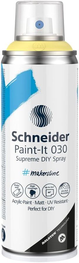 Schneider Paint-it 030 Akrylový sprej - ML03050062 - Svetlo-žltý