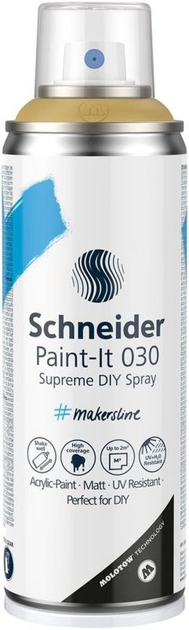 Schneider Paint-it 030 Akrylový sprej - ML03050066 - Zlatý